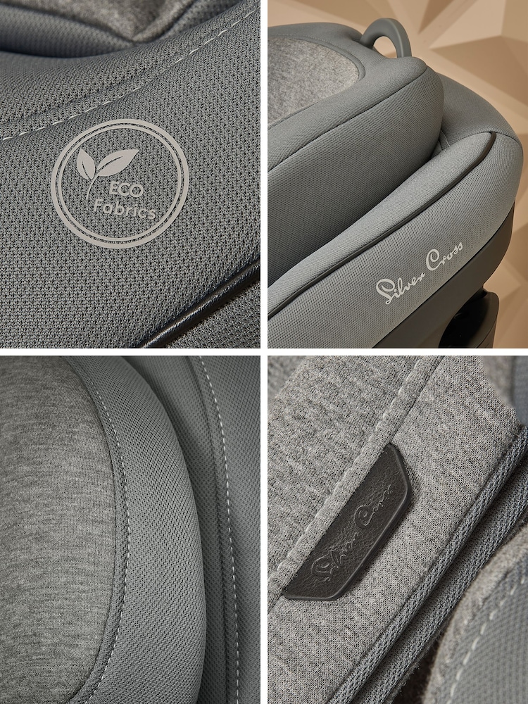 Silver Cross Grey Balance i-Size Car Seat - Image 6 of 6