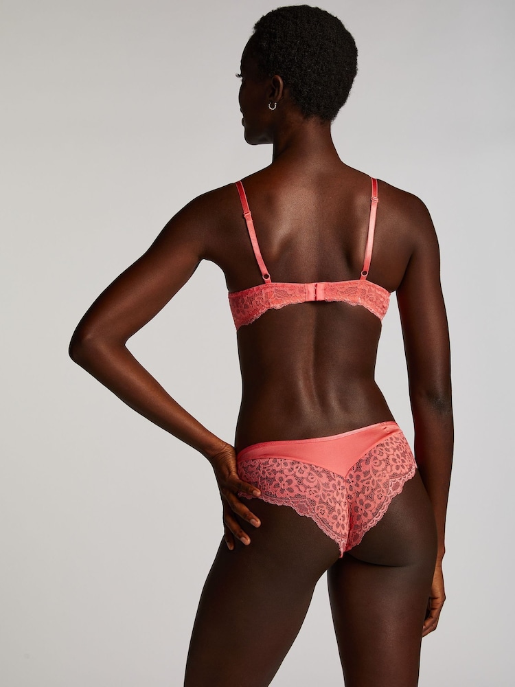 Hunkemoller Pink Marine Padded Underwired Bra - Image 2 of 5