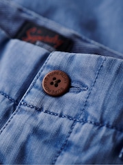 Superdry Light Blue Officer Chino Shorts - Image 6 of 7