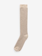 Neutral Welly Socks 2 Pack - Image 5 of 6