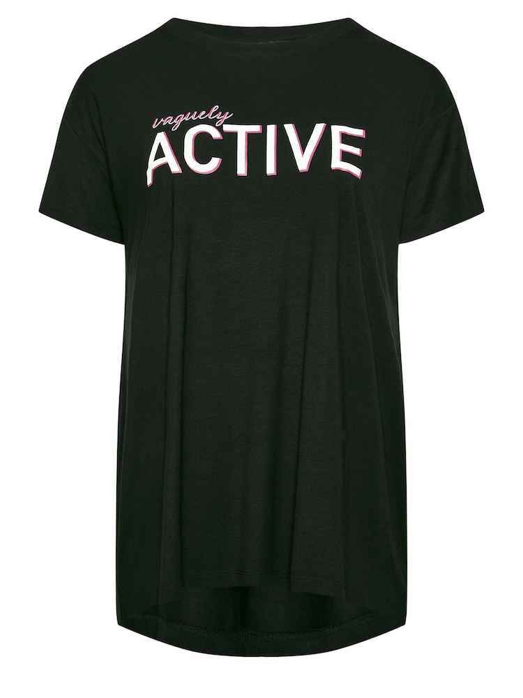 Yours Curve Black Active Top - Image 5 of 5