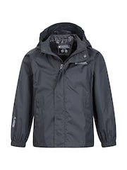 Mountain Warehouse Black Kids Pakka II Waterproof Jacket - Image 5 of 5