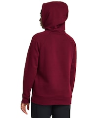Under Armour Red Rival Fleece Hoodie - Image 2 of 5