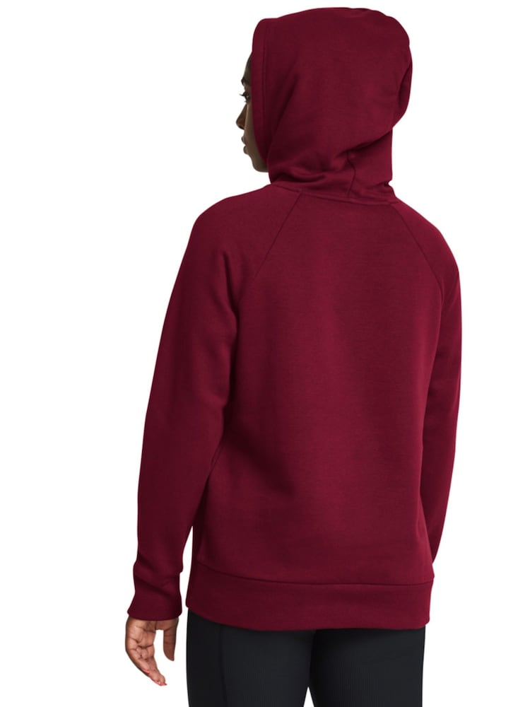 Under Armour Red Rival Fleece Hoodie - Image 2 of 5 Under Armour Red Rival Fleece Hoodie - Image 2 of 5