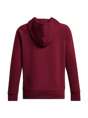 Under Armour Red Rival Fleece Hoodie - Image 5 of 5