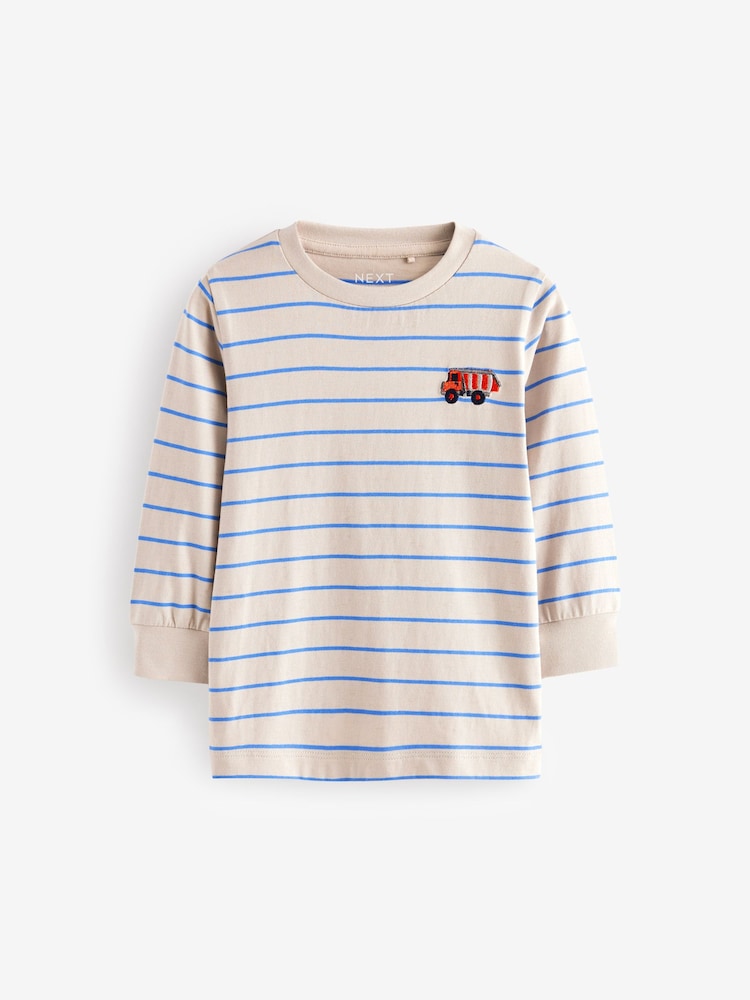Multicolor - Pack de 3 camisetas de manga larga (3 meses-7 años) - Imagen 2 de 7