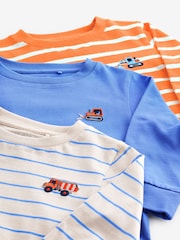 Multicolor - Pack de 3 camisetas de manga larga (3 meses-7 años) - Imagen 6 de 7