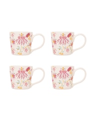 Cath Kidston Cream Friendship Gardens Dolly Mug Set - Image 1 of 3