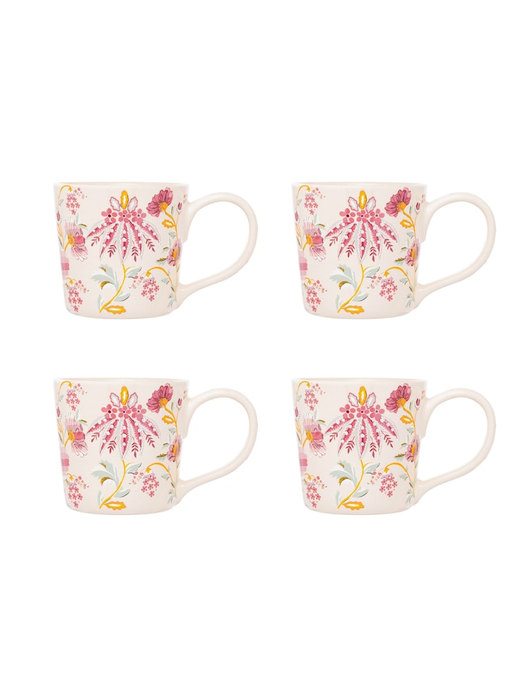 Cath Kidston Cream Friendship Gardens Dolly Mug Set - Image 1 of 3