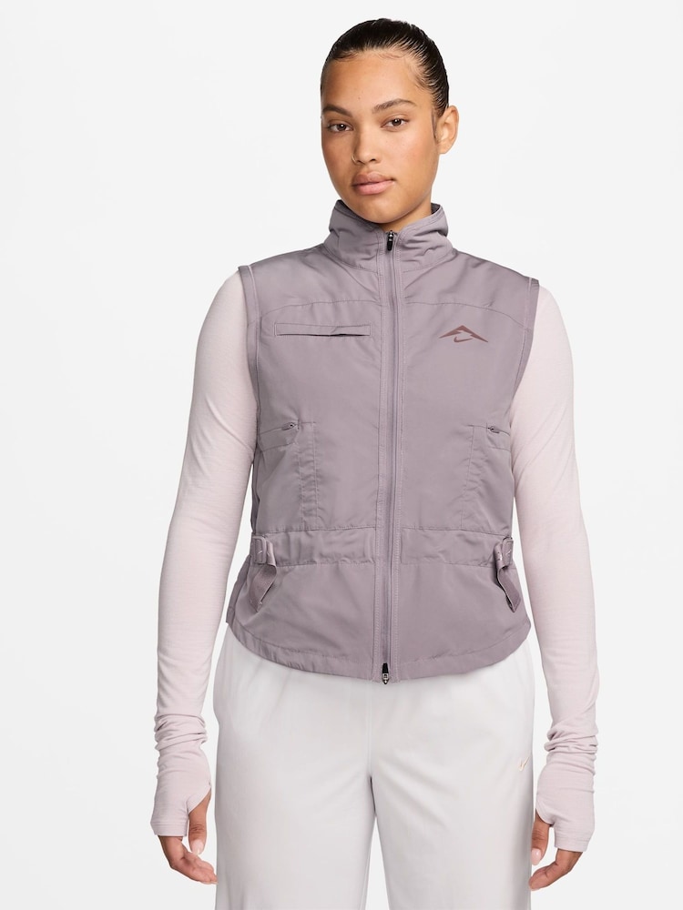 Nike Lilac Purple Repel Trail Running Vest - Image 1 of 4