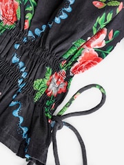 Cath Kidston Rose 100% Cotton Short Sleeve Tea Dress - Image 8 of 8