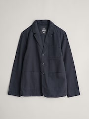 Seasalt Cornwall Blue Mens Tollgate Jacket - Image 3 of 4