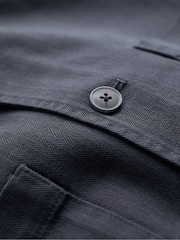 Seasalt Cornwall Blue Mens Tollgate Jacket - Image 4 of 4