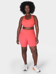 Pink Power 6" Biker Shorts - Image 2 of 9