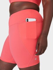 Pink Power 6" Biker Shorts - Image 6 of 9