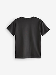 Cool Rudolph Black Short Sleeve Christmas 100% Cotton T-Shirt (3-16yrs) - Image 2 of 4