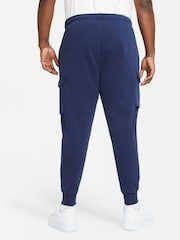 Nike Blue Club Cargo Joggers - Image 2 of 8