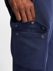 Nike Blue Club Cargo Joggers - Image 5 of 8