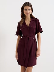 Phase Eight Red Marlina Dress - Image 1 of 6