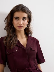 Phase Eight Red Marlina Dress - Image 4 of 6