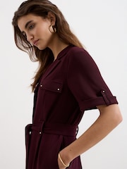 Phase Eight Red Marlina Dress - Image 5 of 6