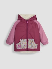 Двусторонняя куртка в стиле колор блок JoJo Maman Bébé - Изображение 2 из 7