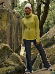 Green Active Cowl Neck Sweat Top - Image 2 of 8