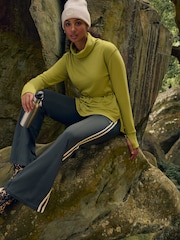 Green Active Cowl Neck Sweat Top - Image 3 of 8