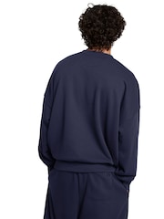 Under Armour Blue Icon Terry Oversized Sweat Top - Image 2 of 3