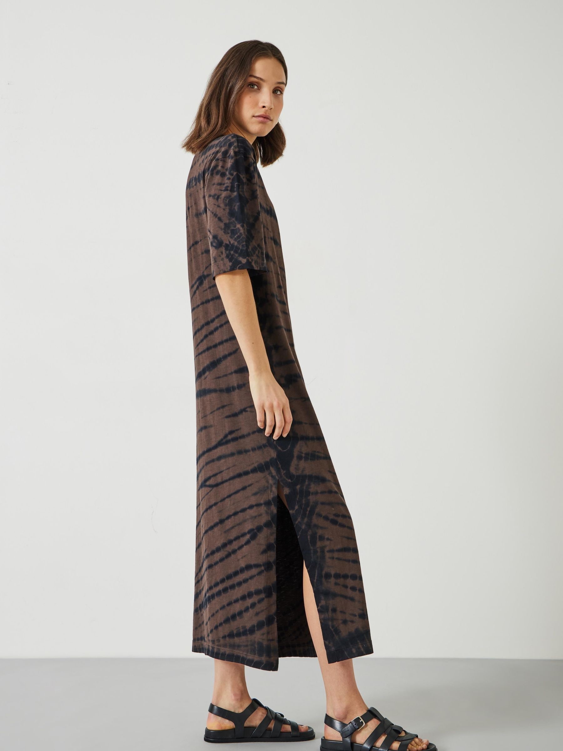 Buy Hush Brown Addie Midi T Shirt Dress from Next Luxembourg