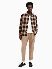 AllSaints Natural Tallis Trousers - Image 3 of 6