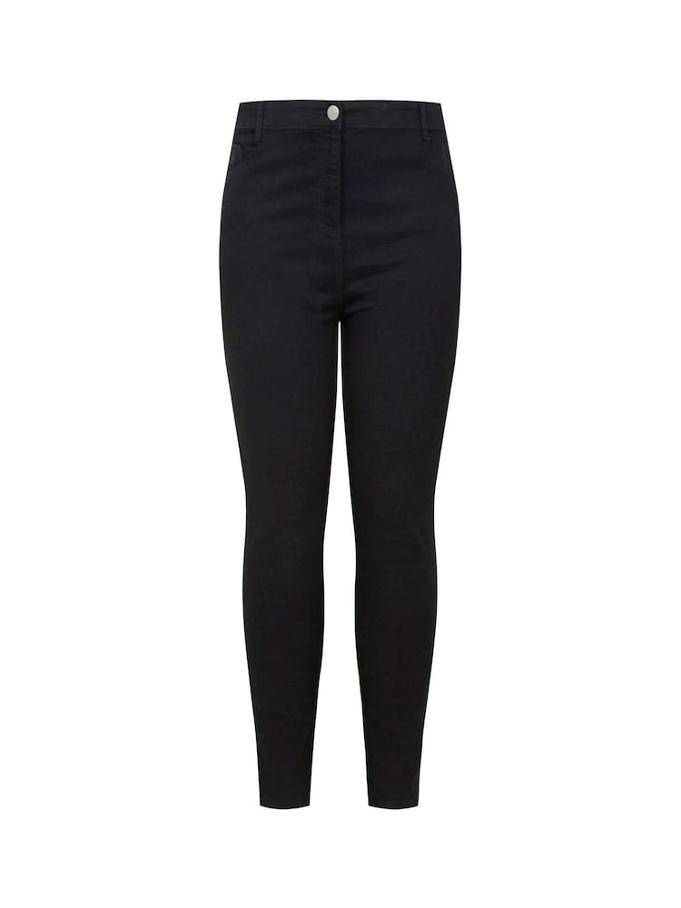 Long Tall Sally Black Ava Stretch Skinny Jeans - Image 5 of 5