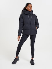 Mountain Warehouse Black Womens Cosy Extreme Short Down Jacket - Image 1 of 5