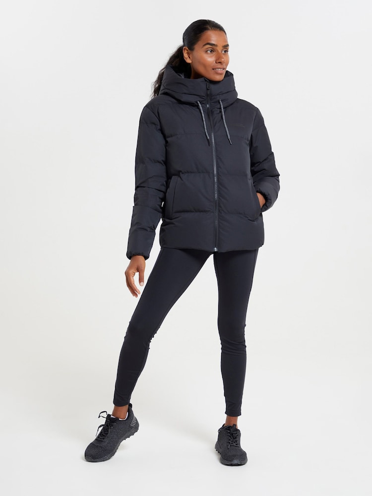 Mountain Warehouse Black Womens Cosy Extreme Short Down Jacket - Image 1 of 5