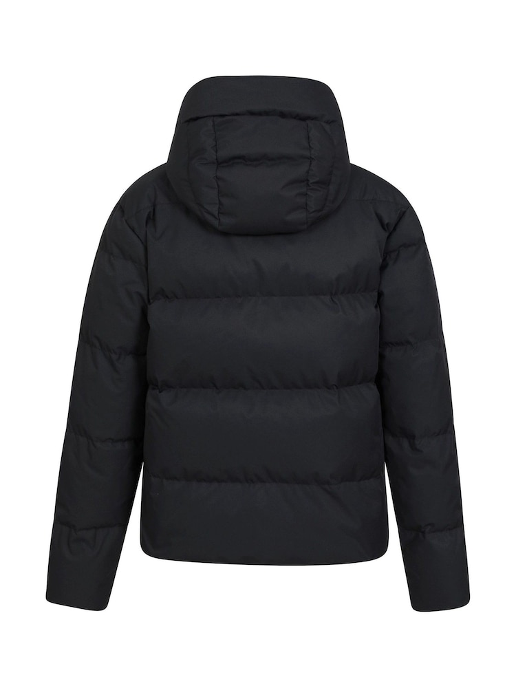 Mountain Warehouse Black Womens Cosy Extreme Short Down Jacket - Image 5 of 5