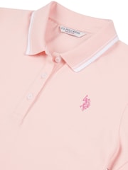 U.S. Polo Assn. Pink Womens Polo Dress - Image 8 of 8