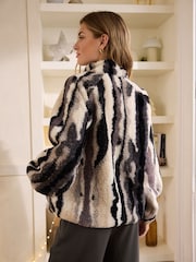 Monochrome Borg Bomber Jacket - Image 5 of 7