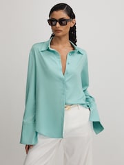 Anna Quan Japanese Satin Shirt - Image 1 of 5