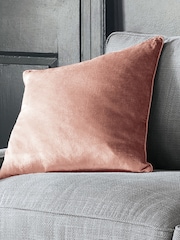 Laura Ashley Pink Nigella Feather Cushion - Image 1 of 2