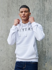 Flyers Classic Fit Mens Text Hoodie - Image 1 of 9