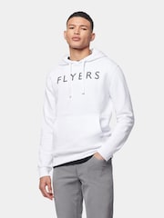 Flyers Classic Fit Mens Text Hoodie - Image 6 of 9