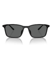 Emporio Armani Ea4223U Rectangle Black Sunglasses - Image 1 of 5