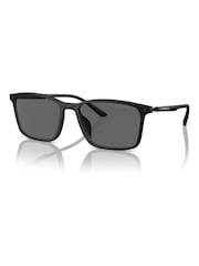 Emporio Armani Ea4223U Rectangle Black Sunglasses - Image 2 of 5