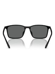 Emporio Armani Ea4223U Rectangle Black Sunglasses - Image 3 of 5