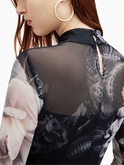 Schwarz - Allsaints Elia Valley Body - Bild 7 von 8