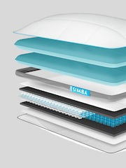 Simba Hybrid 100% Cotton Pillow With Stratos - Image 4 of 4