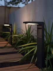SolarCentre Black Oakham Outdoor Bollard Light - Image 1 of 2