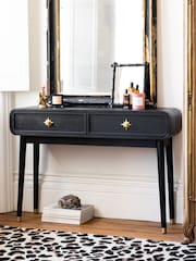 Rockett St George Black Ringo Console Table - Image 1 of 8