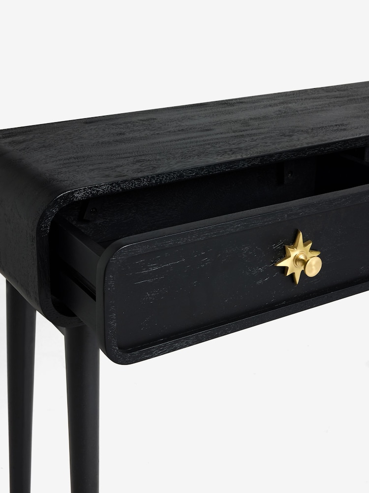 Rockett St George Black Ringo Console Table - Image 8 of 8