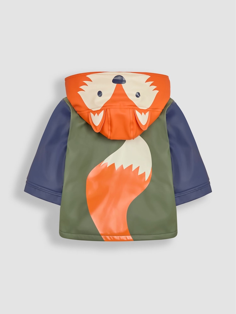 JoJo Maman Bébé Applique Pocket Cosy Waterproof Jacket - صورة 2 من 3